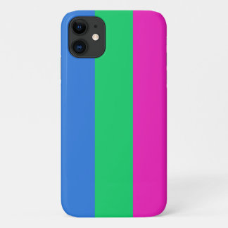 Polysexual Pride Flag iPhone 11 Case