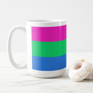 Polysexual Pride Flag Coffee Mug