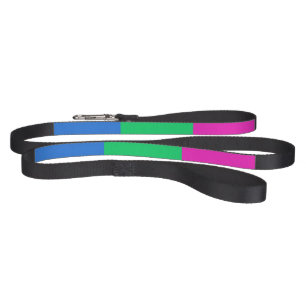Polysexual Pride Flag Pet Leash
