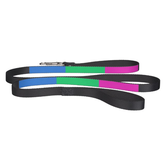 Polysexual Pride Flag Pet Leash (Full)