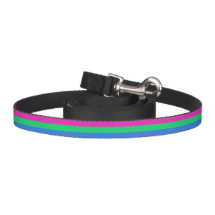 Polysexual Pride Flag Pet Leash