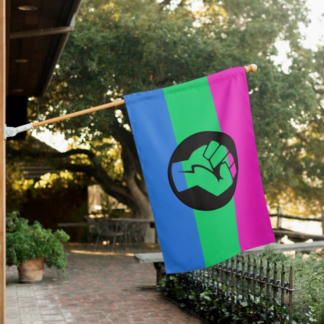 Polysexual Protest Flag (In SItu)