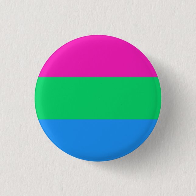 Polysexuality Flag Button (Front)