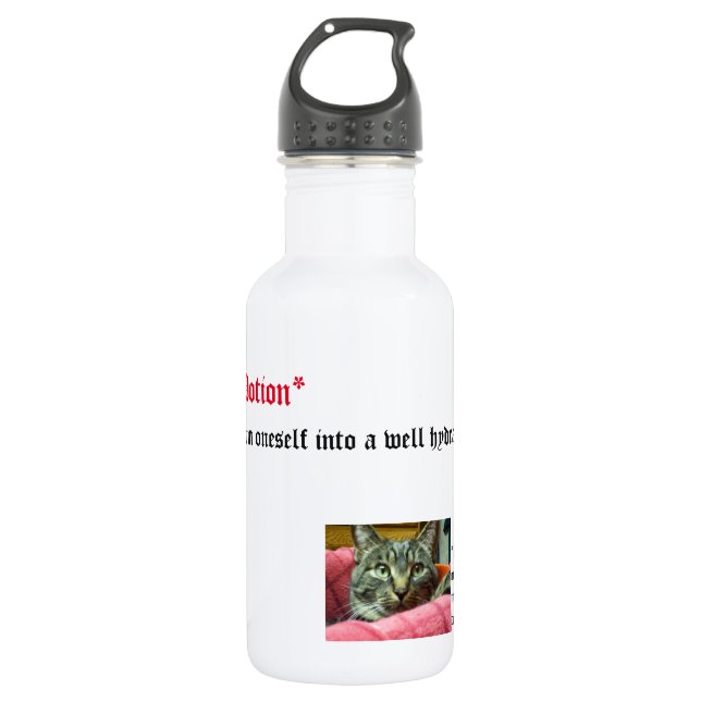 Polywhatsit potion water bottle (Front)