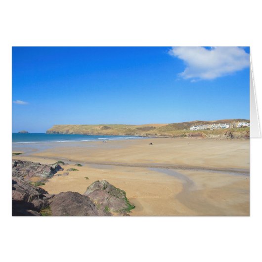 Polzeath in Cornwall Cards (Front Horizontal)