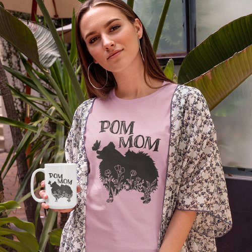 Pom Mom Pomeranian Dog_Lover T_Shirt