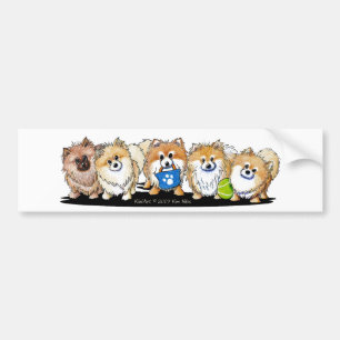 POM Parade Bumper Sticker