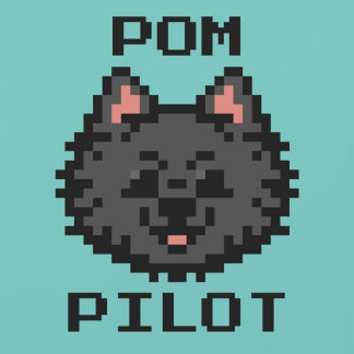 Pom Pilot - Car Magnet