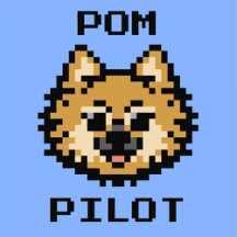 Pom Pilot (Orange/Blue) -
