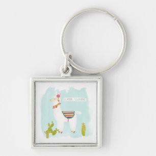 Pom Pom Llama Rama- Llater Llosers Keychain