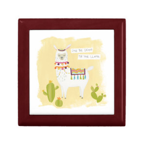 Pom Pom Llama Rama- Save the Drama for Your Llama Gift Box