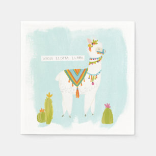 Pom Pom Llama Rama - Whole Lotta Llama Napkins
