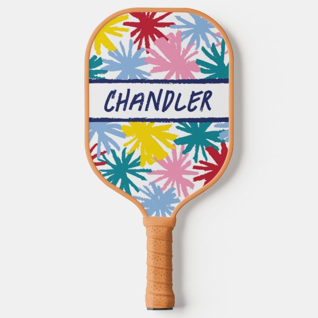 POM POM PICKLEBALL PADDLE (Front)