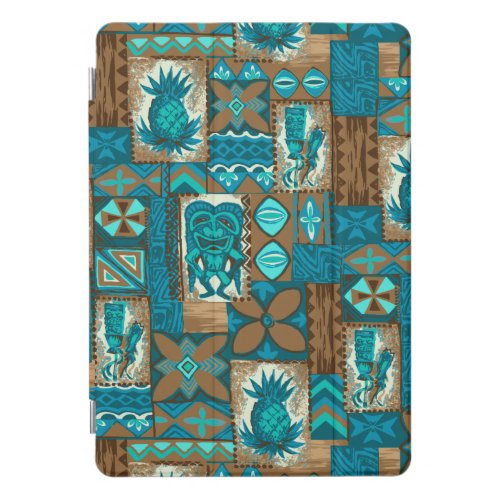 Pomaikaâi Tiki Hawaiian Pineapple Vintage Tapa iPa iPad Pro Cover