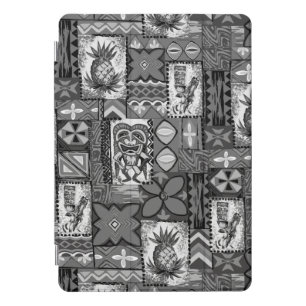 Pomaika’i Tiki Hawaiian Pineapple Vintage Tapa iPa iPad Pro Cover
