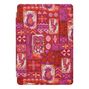 Pomaika’i Tiki Hawaiian Pineapple Vintage Tapa iPad Pro Cover
