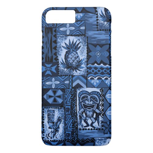 Pomaikai Tiki Hawaiian Vintage Tapa iPhone 8 Plus7 Plus Case