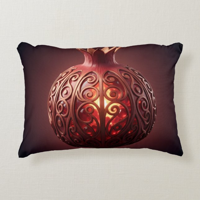 Pomegranate´10 Accent Pillow (Front)