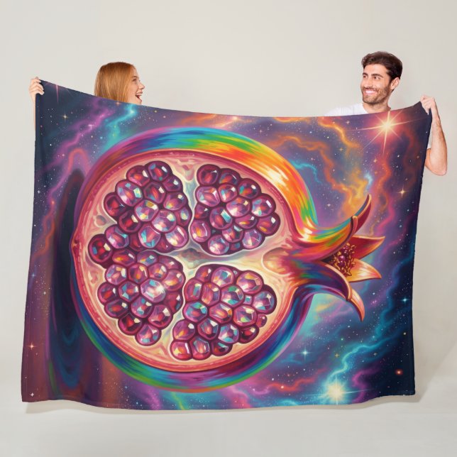 Pomegranate´1 Fleece Blanket (In Situ)