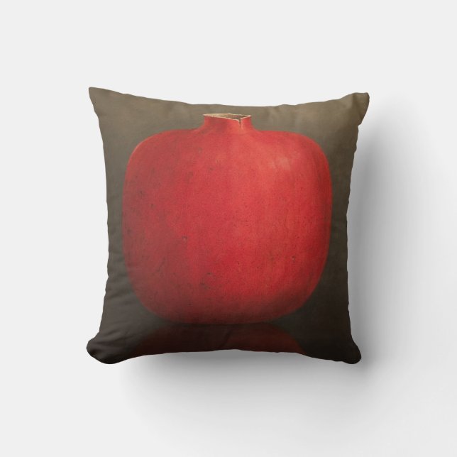 Pomegranate 2010 throw pillow (Front)