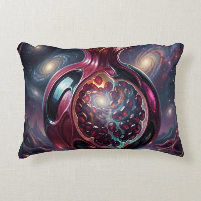 Pomegranate´3 Accent Pillow (Front)