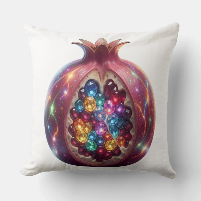 Pomegranate´4 Throw Pillow (Front)