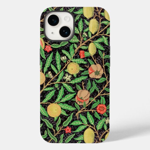 Pomegranate and Flowers on Branches Case_Mate iPhone 14 Case
