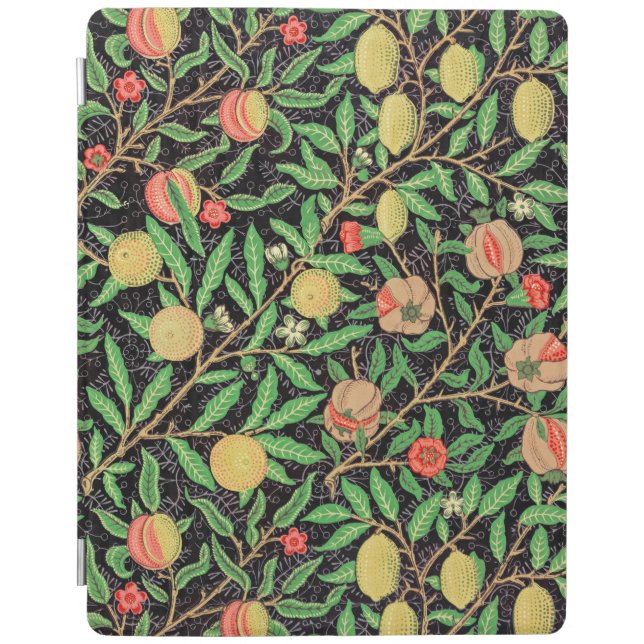 Pomegranate and Flowers on Branches iPad Smart Cover (Front)