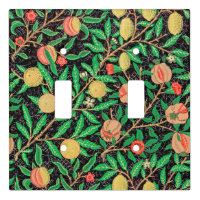 Pomegranate and Flowers on Branches