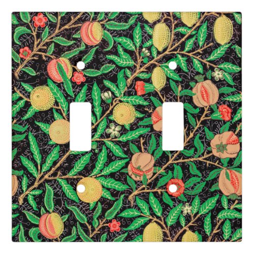 Pomegranate and Flowers on Branches Light Switch Cover