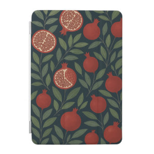 Pomegranate and Foliage Pattern iPad Mini Cover