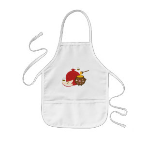 Pomegranate and Honey Kids Apron