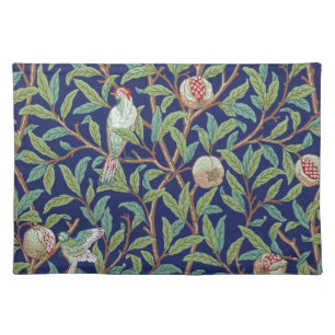Pomegranate and Little Bird, William Morris Cloth Placemat