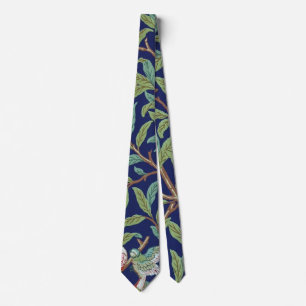 Pomegranate and Little Bird, William Morris Neck Tie