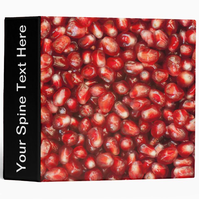 Pomegranate Binder (Front/Spine)