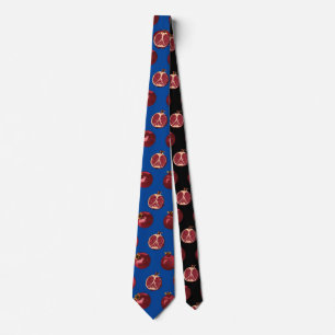 Pomegranate Blue Neck Tie
