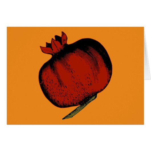 Pomegranate Cards (Front Horizontal)