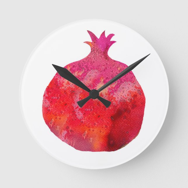 Pomegranate  clock (Front)