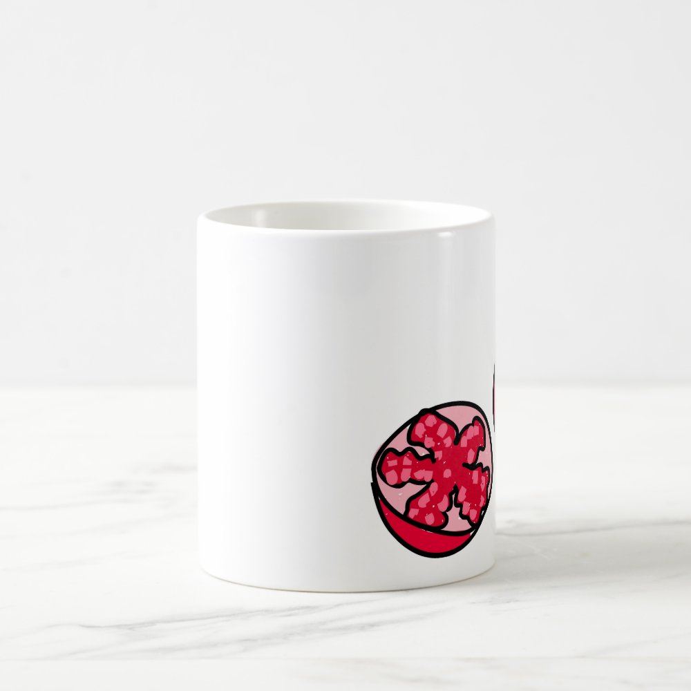 Discover Pomegranate Graphic Coffee Mug