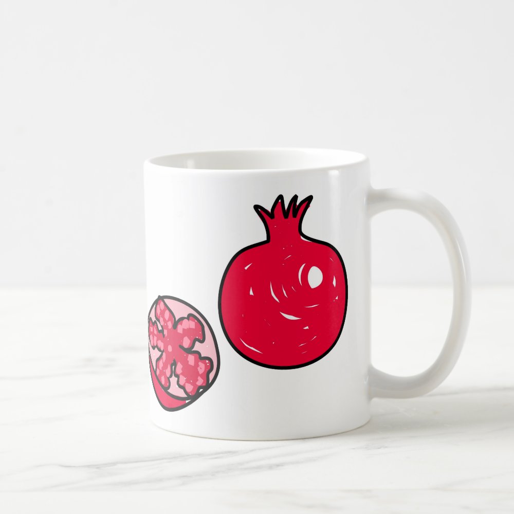 Discover Pomegranate Graphic Coffee Mug