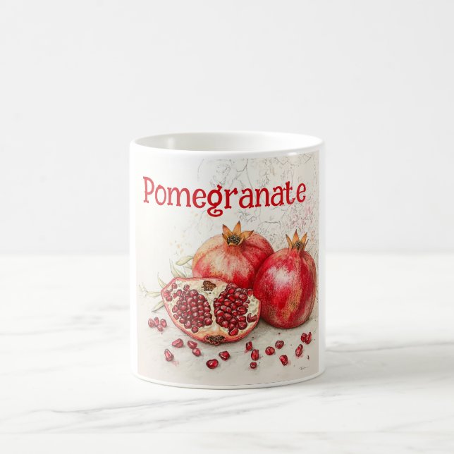 Pomegranate Coffee Mug (Center)