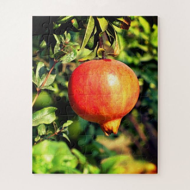 Pomegranate fruit jigsaw puzzle (Vertical)