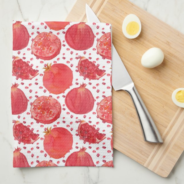 Pomegranate Fruit Towel (Quarter Fold)