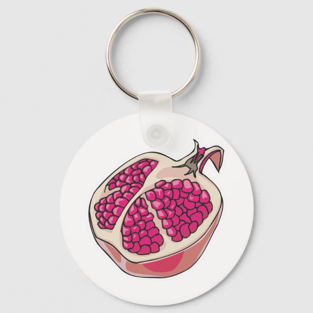 pomegranate keychain (Front)