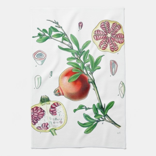 Pomegranate Kitchen Towel (Vertical)