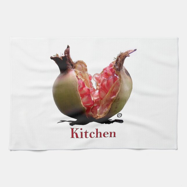 Pomegranate Kitchen Towel (Horizontal)