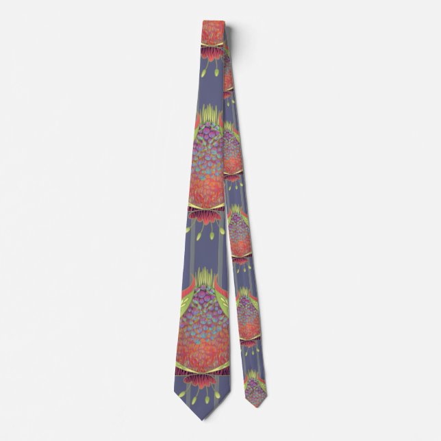 Pomegranate Neck Tie (Front)