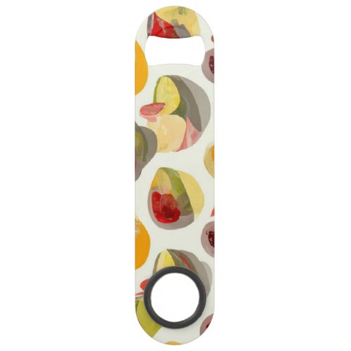 Pomegranate Passion Stainless Steel Bottle Opener