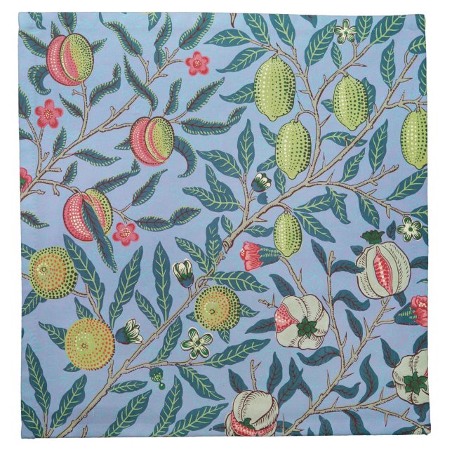 Pomegranate Pattern by William Morris Cloth Napkin (Front)