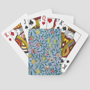 Pomegranate Pattern by William Morris Poker Cards